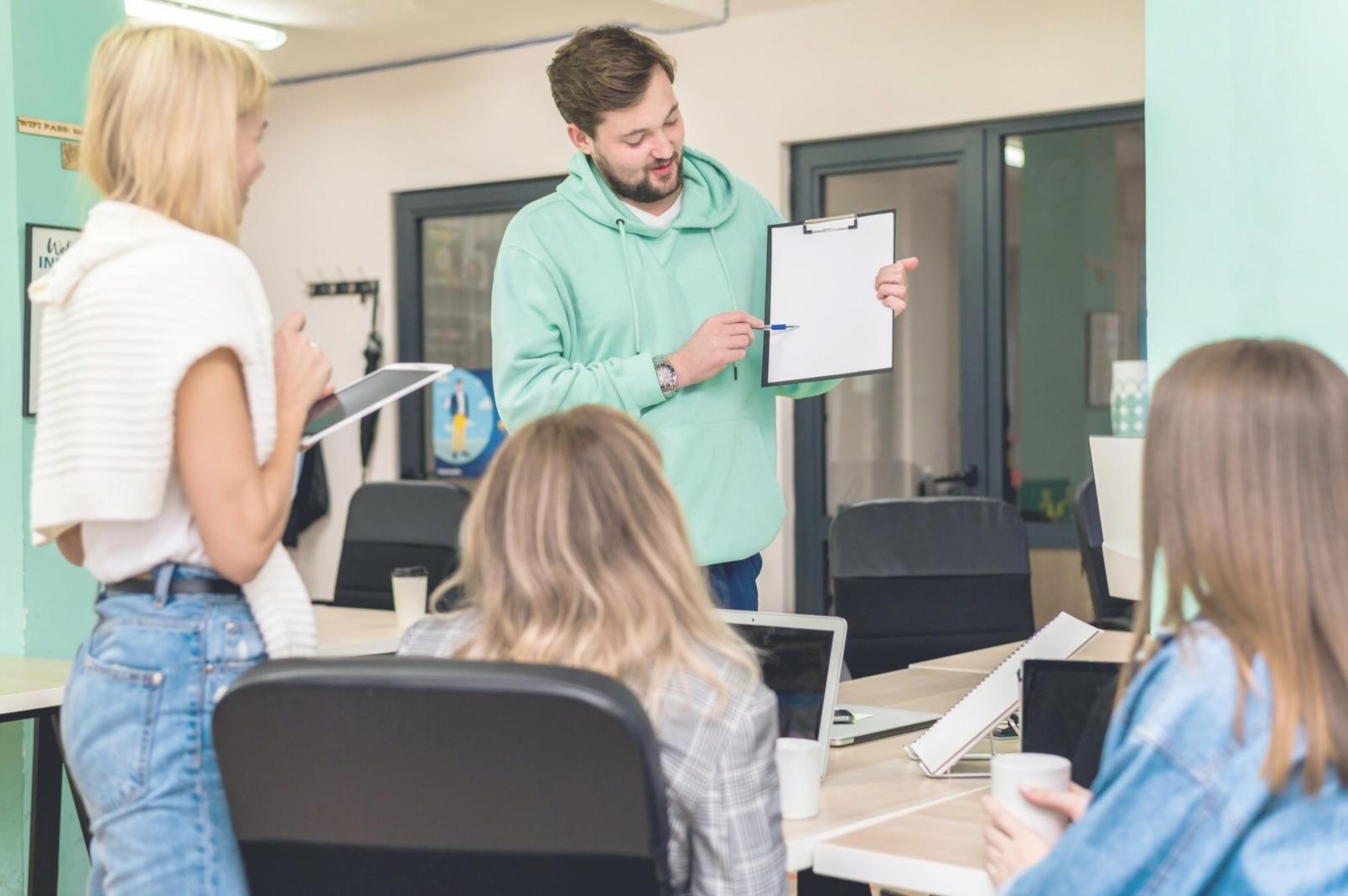 Gemeinsame Planungssession mit Geschäftsführung
